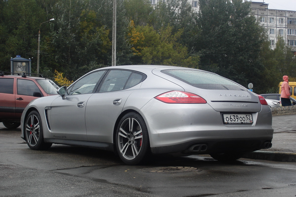 о 639 оо 52, Porsche Panamera 1st gen (970), 2009–2013