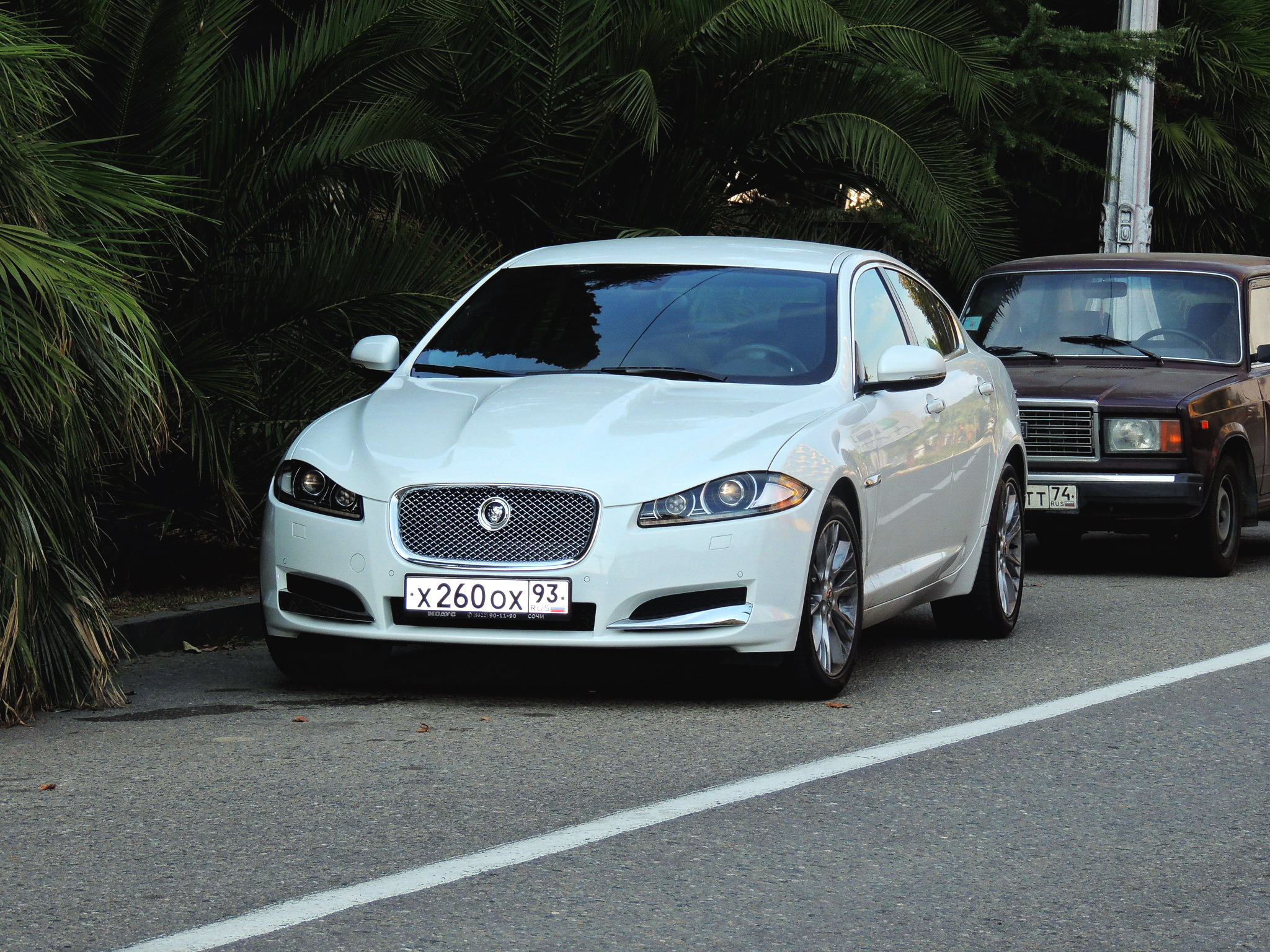 х 260 ох 93, Jaguar XF 1st gen Sedan (X250), facelift, 2011–2015