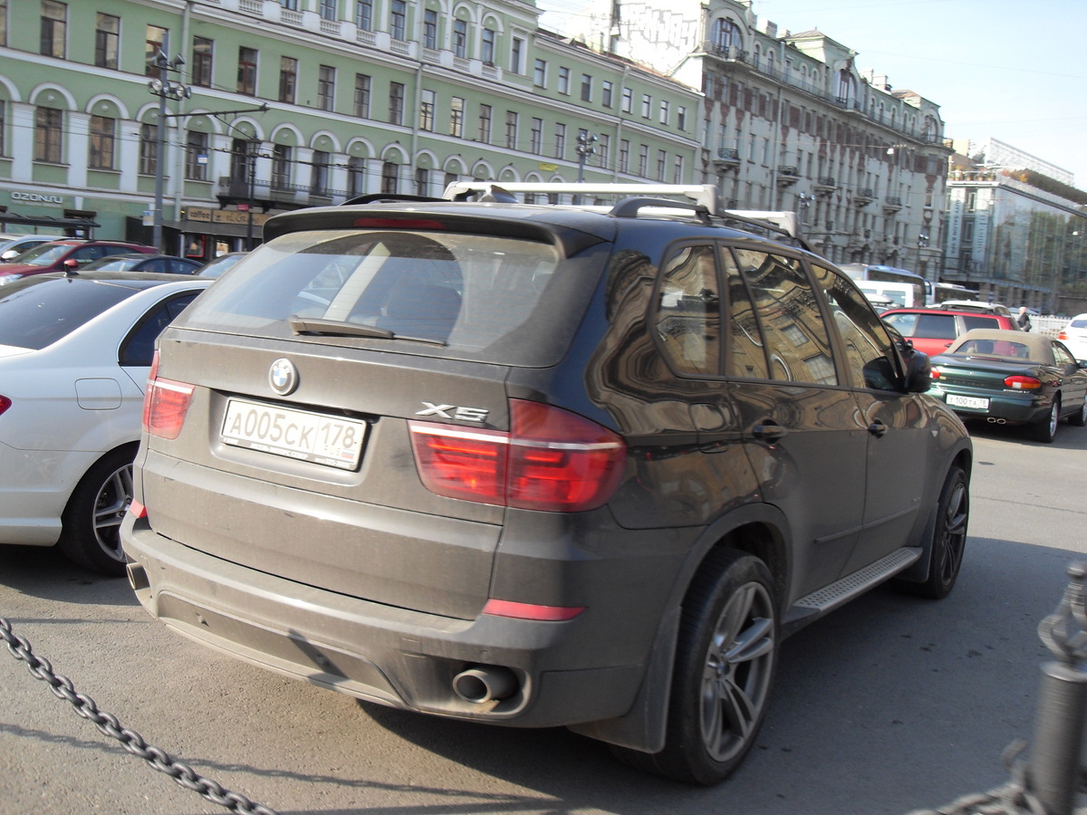 а 005 ск 178, BMW X5 2nd gen (E70), 2007–2013