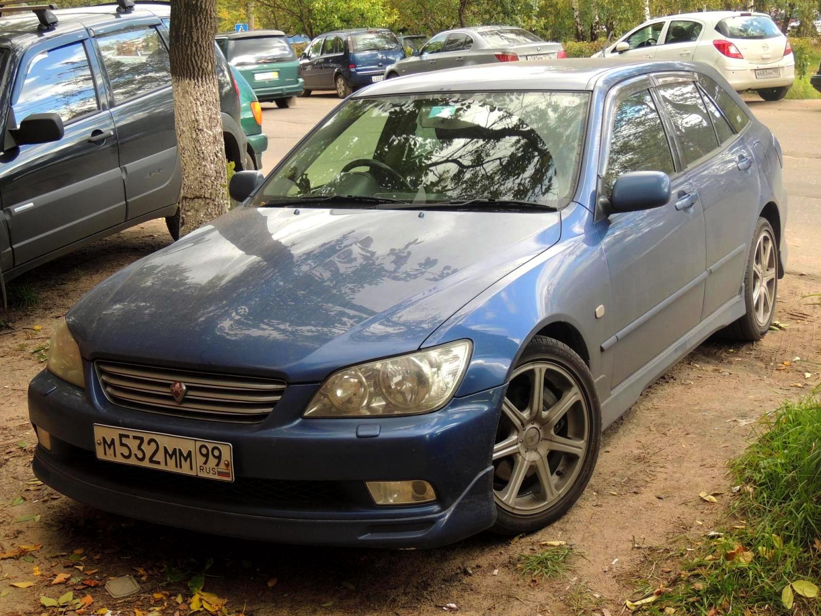 м 532 мм 99, Toyota Altezza 1st gen (Gita) Wagon (E10/E15), 2001–2005