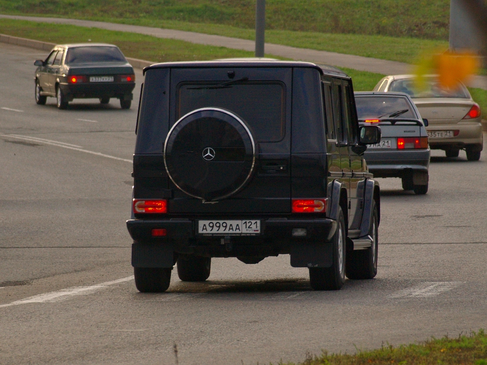 а 999 аа 121, Mercedes-Benz G-Klasse 1st gen 5-door SUV (W463), 1990–2018