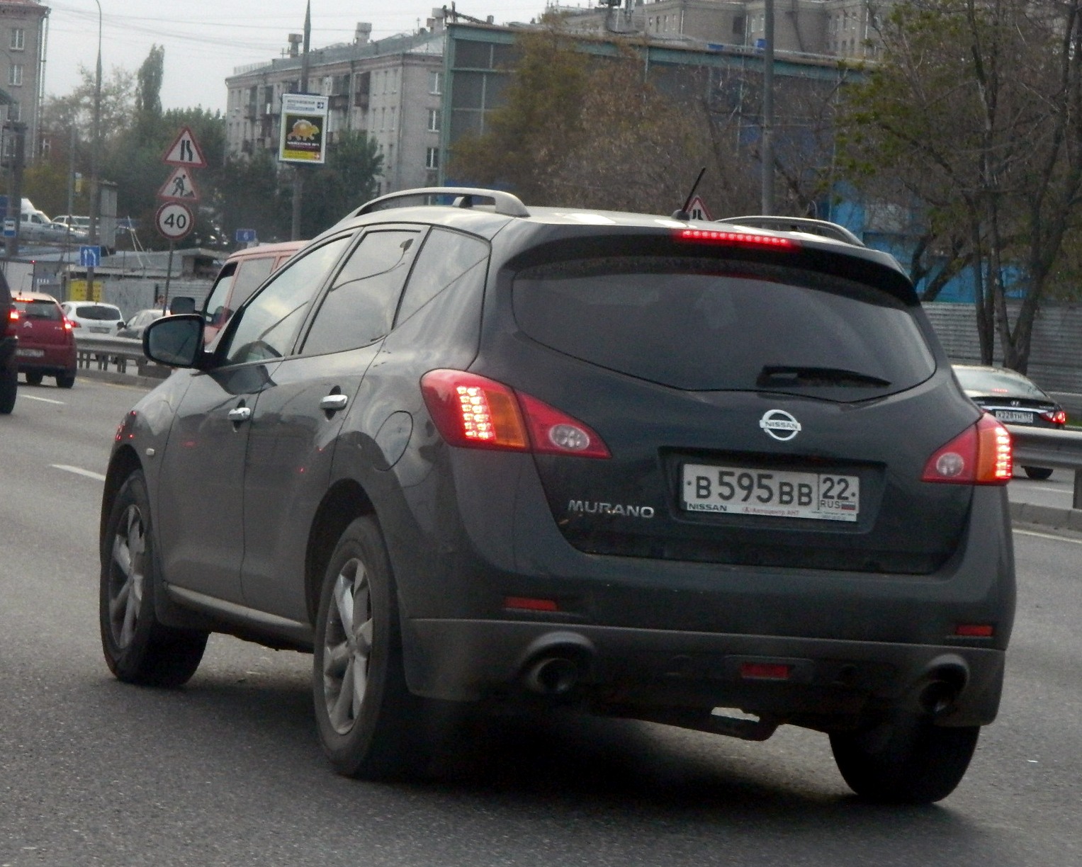 в 595 вв 22, Nissan Murano 2nd gen SUV (Z51), 2007–2016