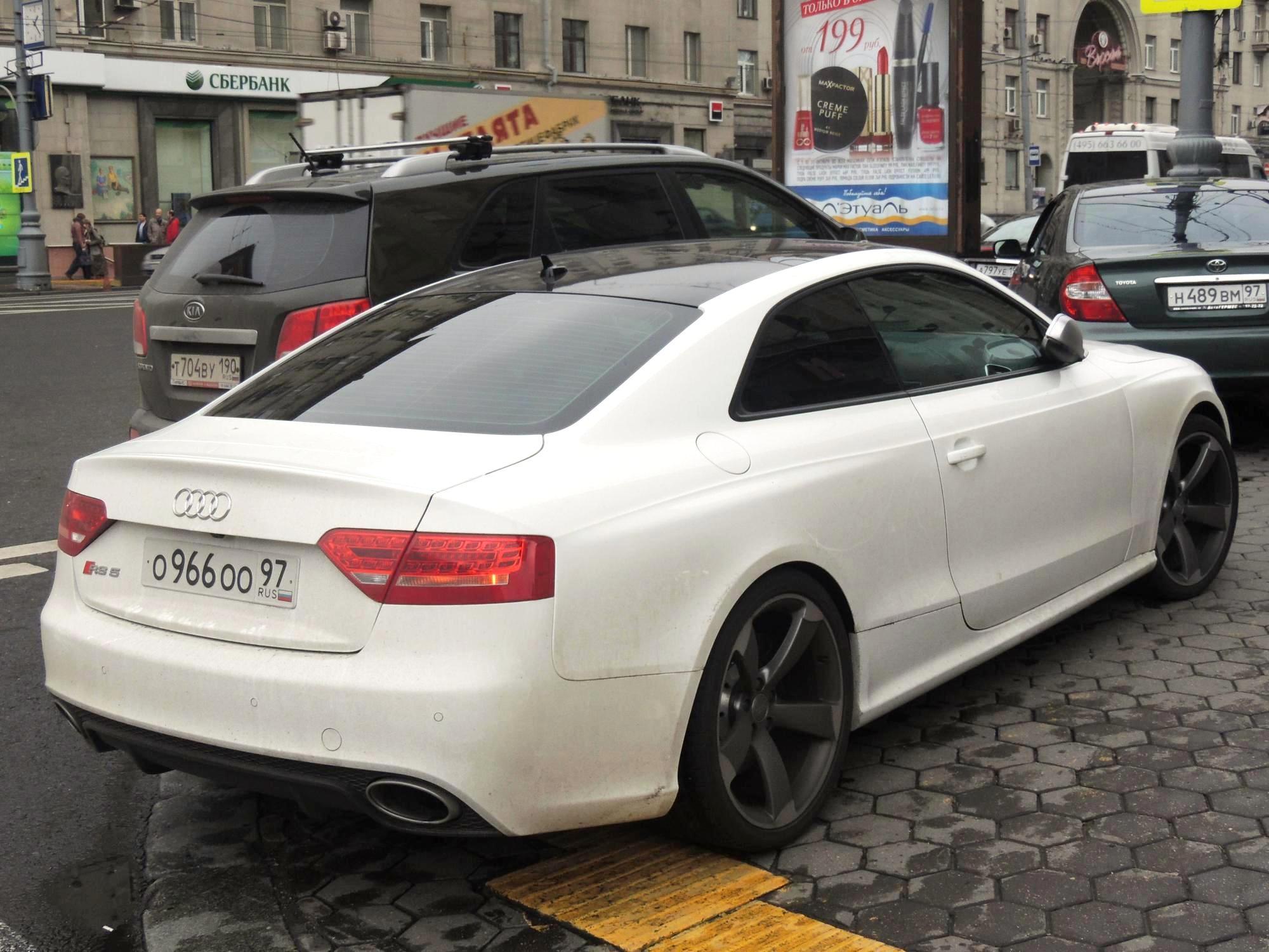 о 966 оо 97, Audi RS5 1st gen Coupé (B8/8T3), 2010–2012