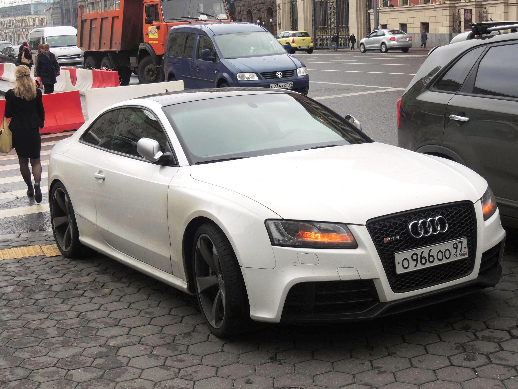 о 966 оо 97, Audi RS5 1st gen Coupé (B8/8T3), 2010–2012