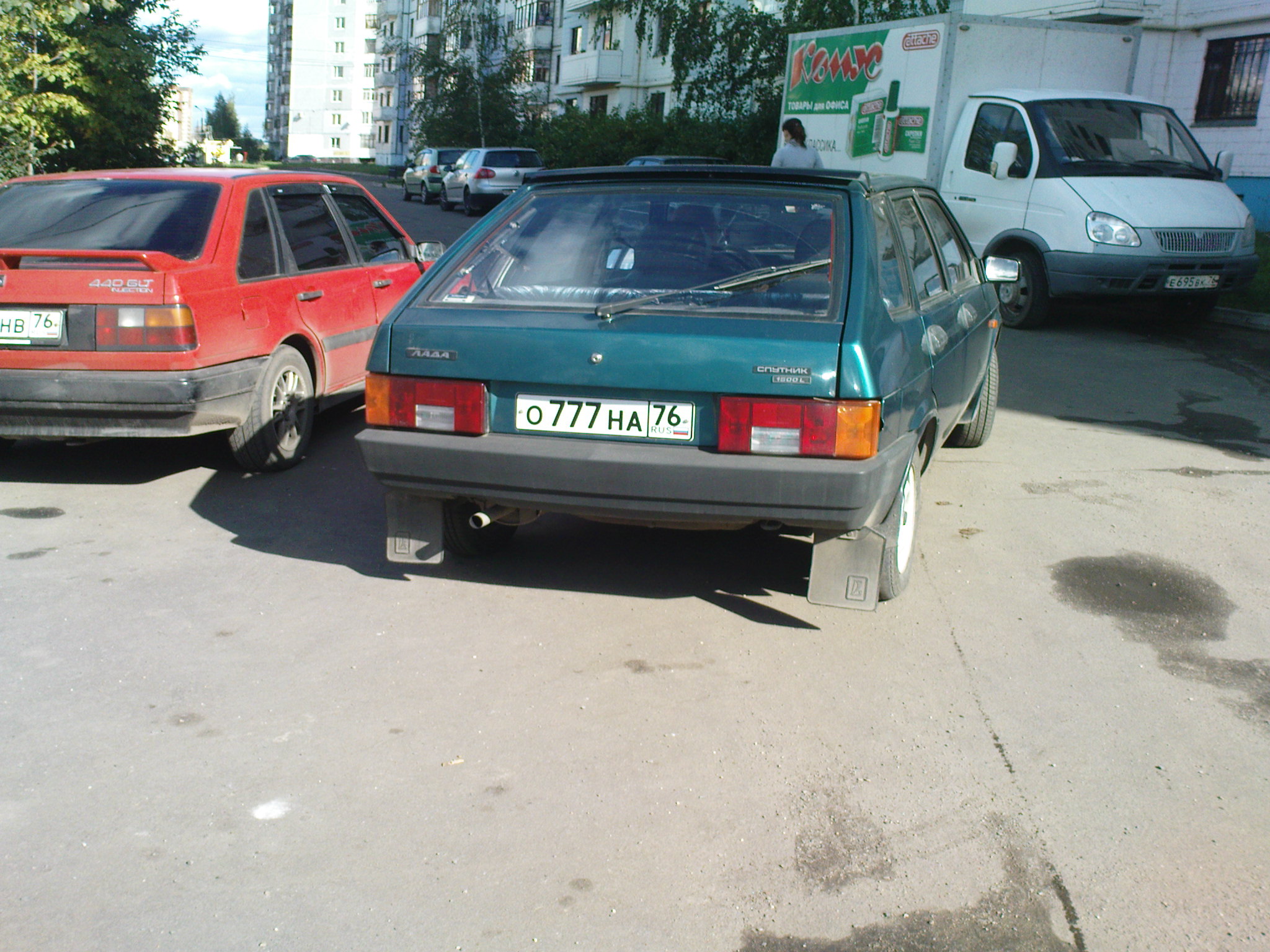о 777 на 76, Lada (VAZ) 2109 2109 Спутник (Samara/Forma/Sputnik), 1987–2004 (–2011 for others)