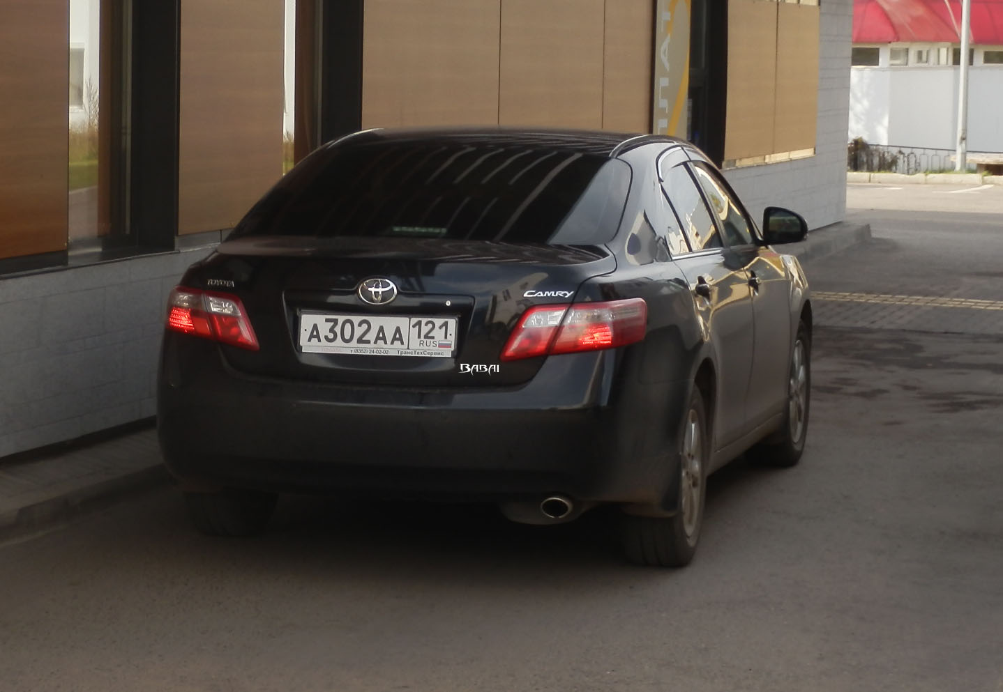 а 302 аа 121, Toyota Camry 6th gen (XV40; Global-market), 2006–2011