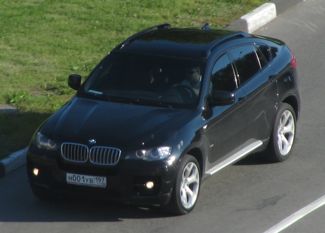 н 001 ув 197, BMW X6 1st gen (E71), 2008–2014