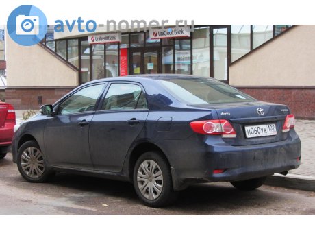 н060ук102, Toyota Corolla