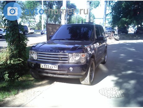 х333хх63, Land Rover Range Rover