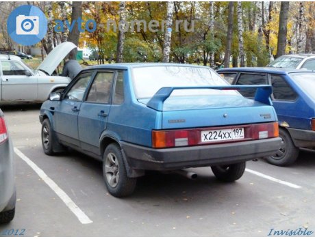 х224хх197, Lada (VAZ) 21099
