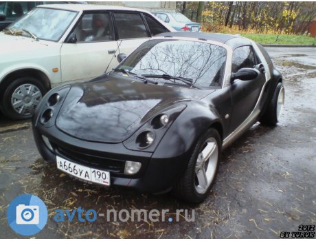 а666уа190, Smart Roadster Coupé