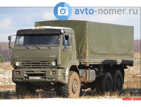 н582рк116, KamAZ 6522
