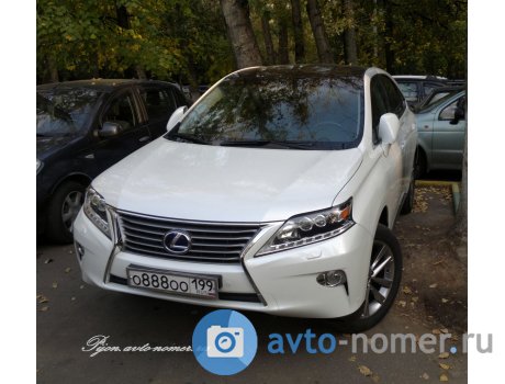 о888оо199, Lexus RX