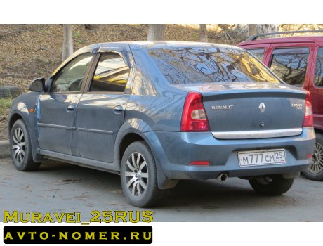 м777см25, Renault Logan