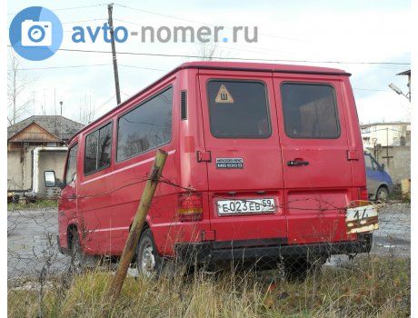е023ев59, Mercedes-Benz MB-Series