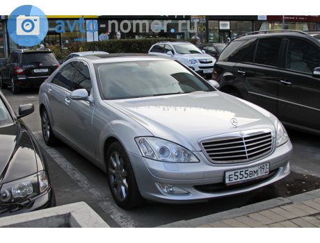 е555вм197, Mercedes-Benz S-Klasse