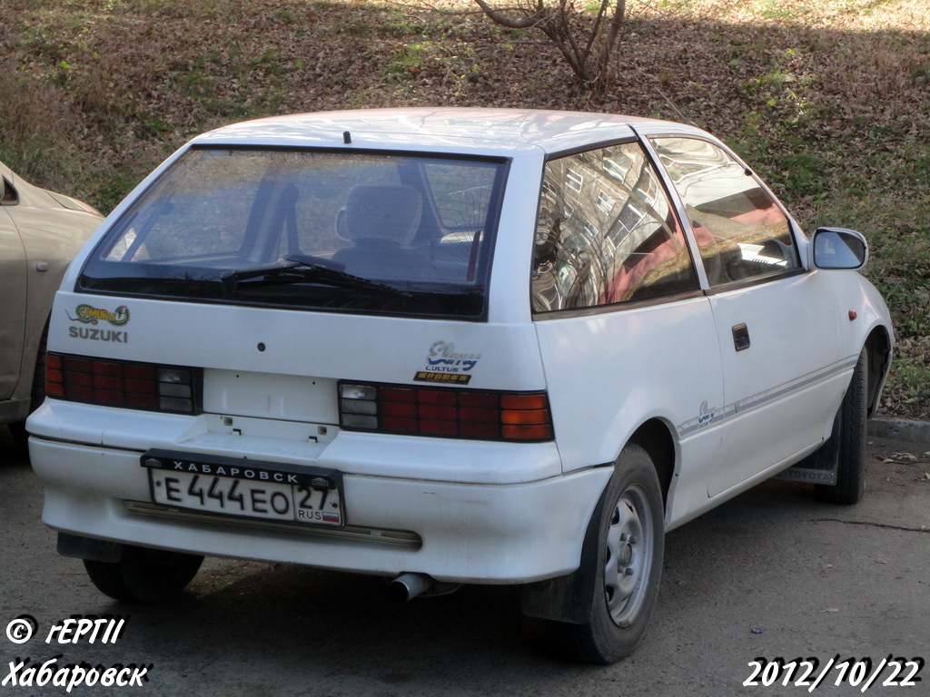 е 444 ео 27, Suzuki Cultus 2nd gen 3-door Hatch (AA34/AA44), 1988–1998