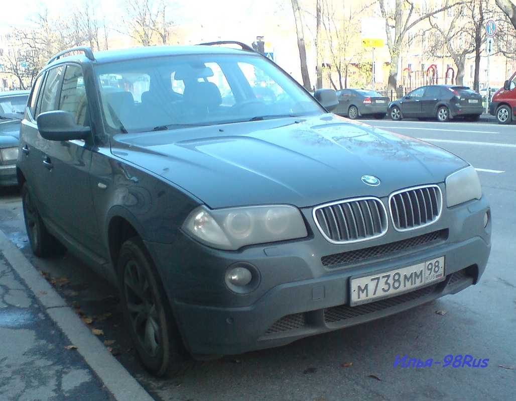 м 738 мм 98, BMW X3 1st gen (E83), 2003–2010