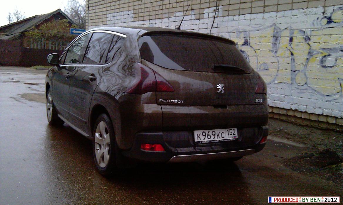к 969 кс 152, Peugeot 3008 1st gen (T84; Global-market), 2009–2013