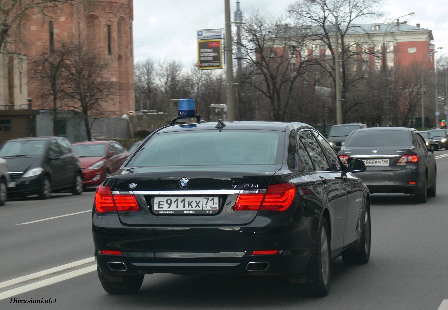 е 911 кх 71, BMW 7 Series 5th gen (F01–F04), 2008–2015