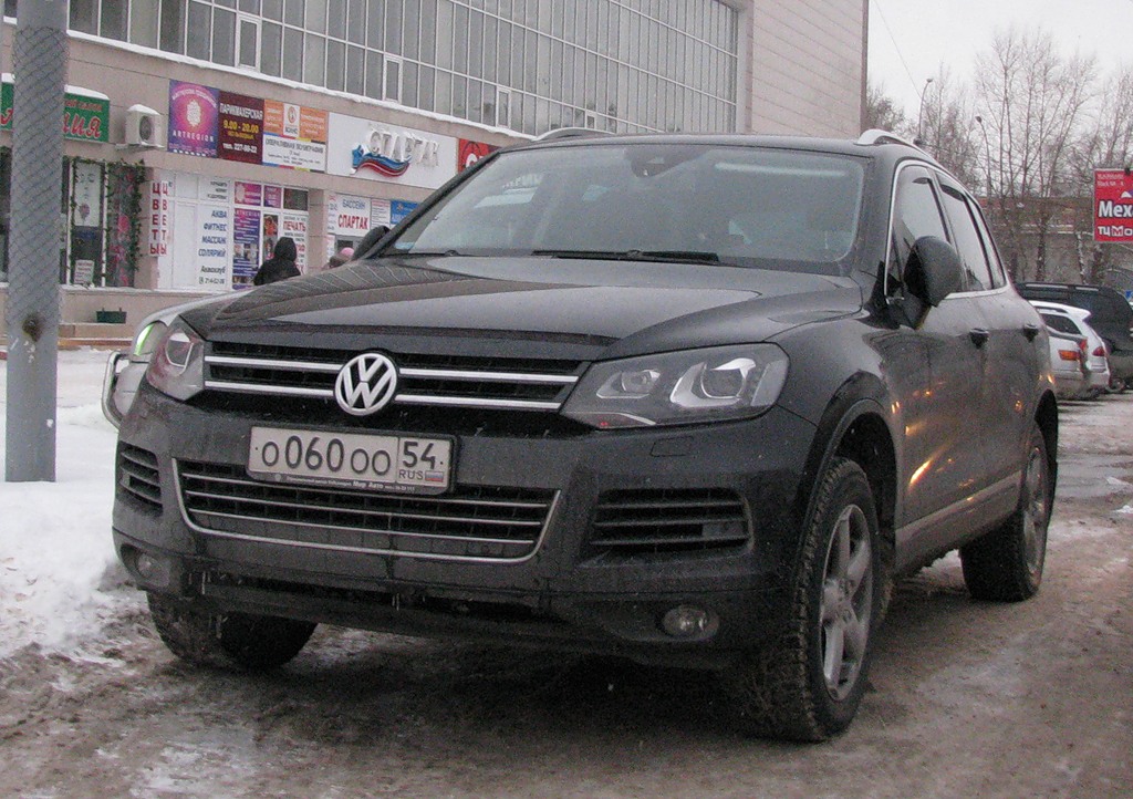 о 060 оо 54, Volkswagen Touareg 2nd gen (7P), 2010–2018