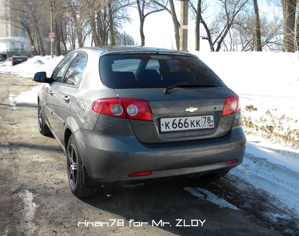 к 666 кк 78, Chevrolet Lacetti 1st gen Hatch (J200), 2004­–2013
