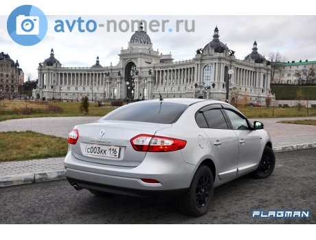 с003кк116, Renault Fluence