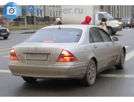 х999уе98, Mercedes-Benz S-Klasse