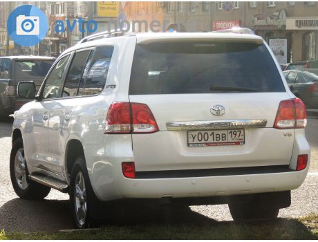 у001вв197, Toyota Land Cruiser