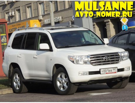 у001вв197, Toyota Land Cruiser