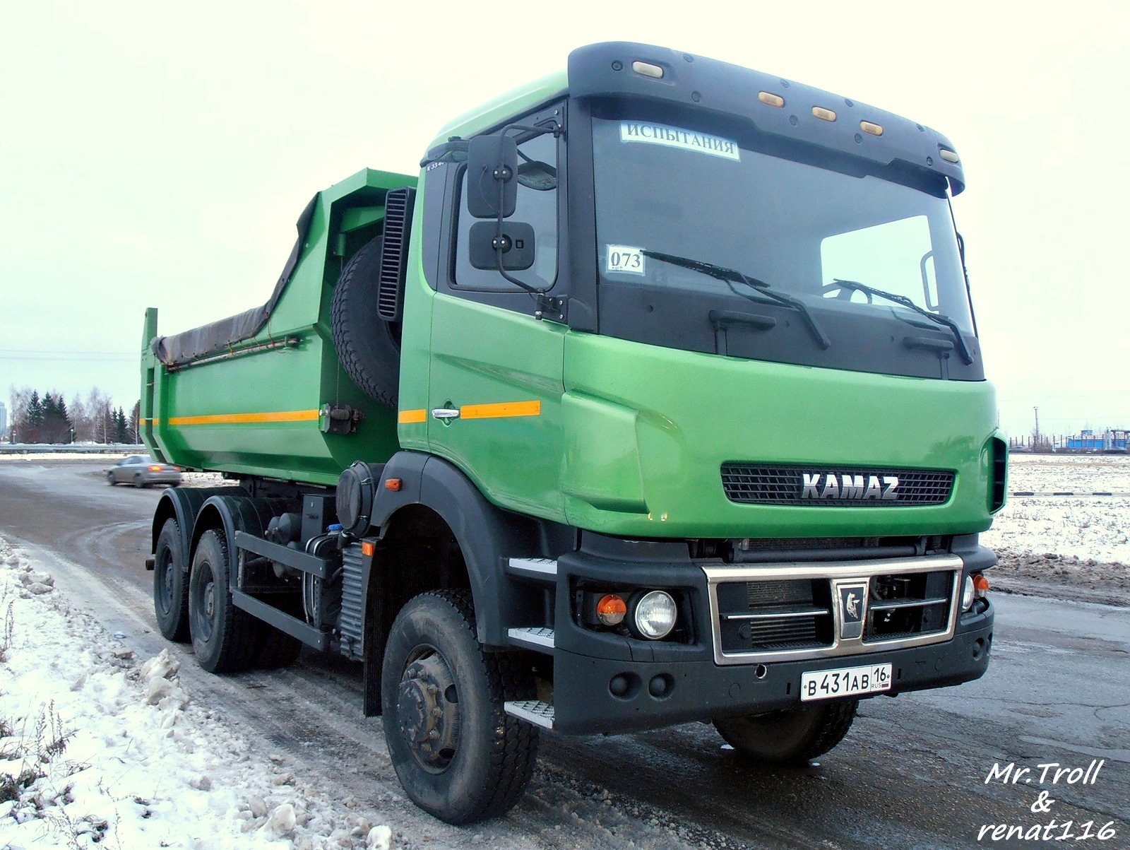 в 431 ав 16, KamAZ 6580 65802