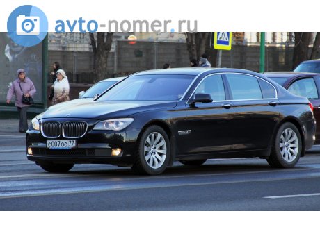 с007оо77, BMW 7 Series