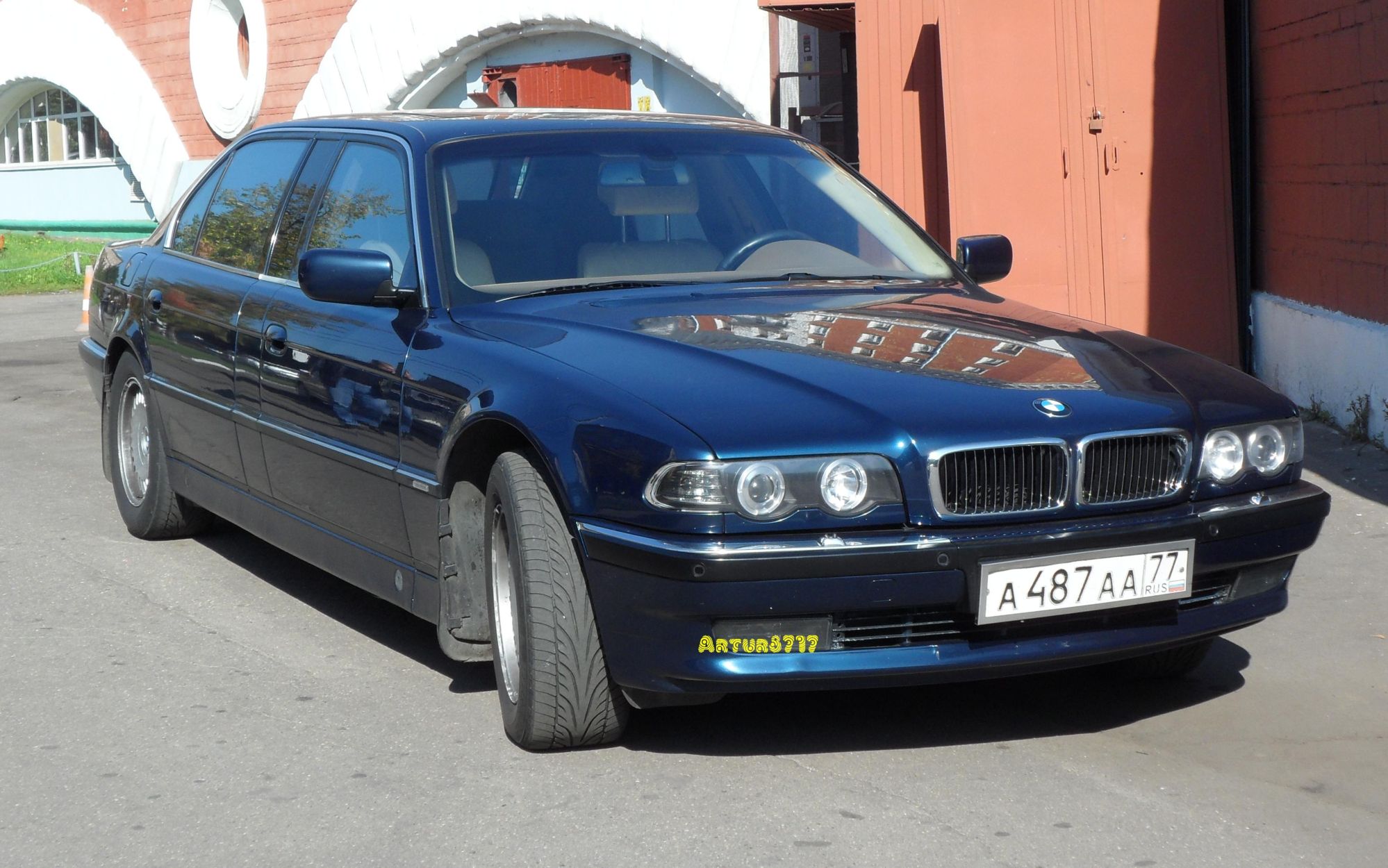 а 487 аа 77, BMW 7 Series 3rd gen (E38), 1995–2001