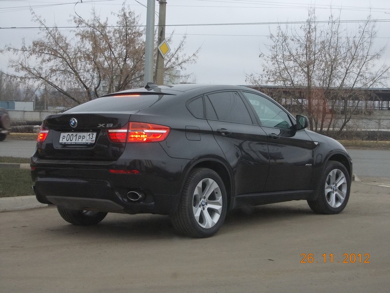 р 001 рр 13, BMW X6 1st gen (E71), 2008–2014