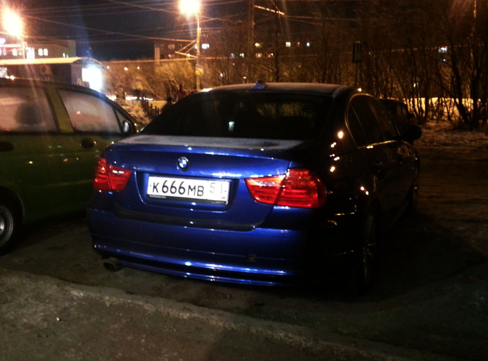 к 666 мв 51, BMW 3 Series 5th gen Sedan (E90), 2005–2011