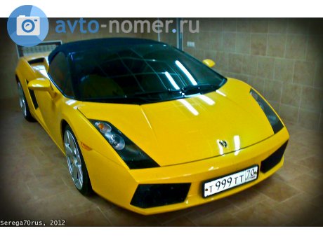 т999тт70, Lamborghini Gallardo