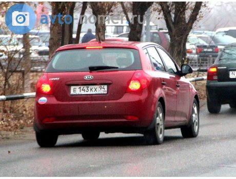 е143кх94, Kia Ceed