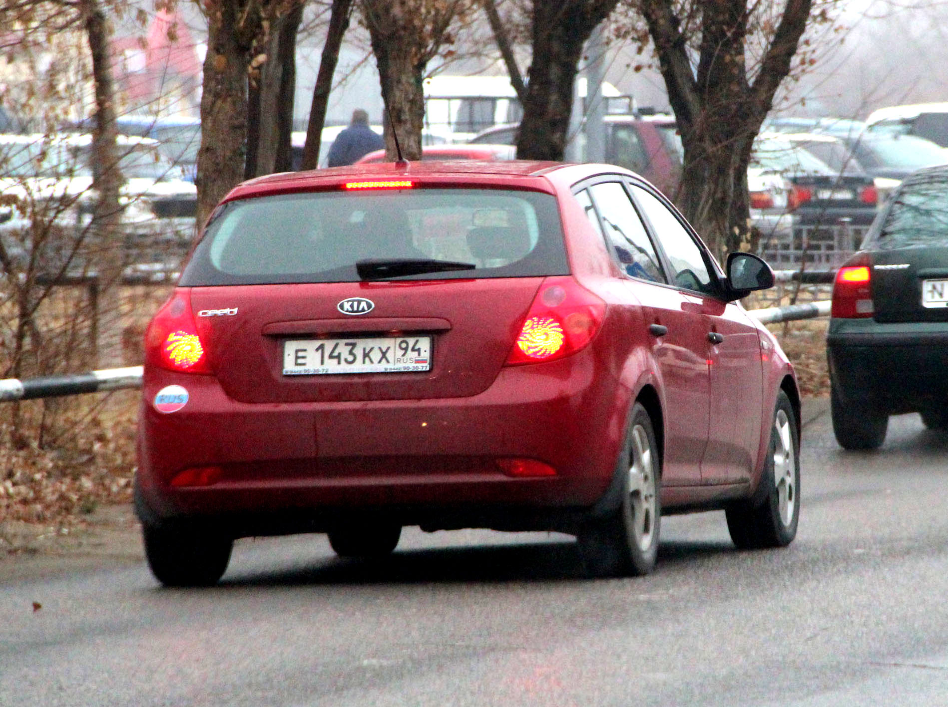 е 143 кх 94, Kia Ceed 1st gen cee'd 5-door Hatch (ED), 2007­–2009