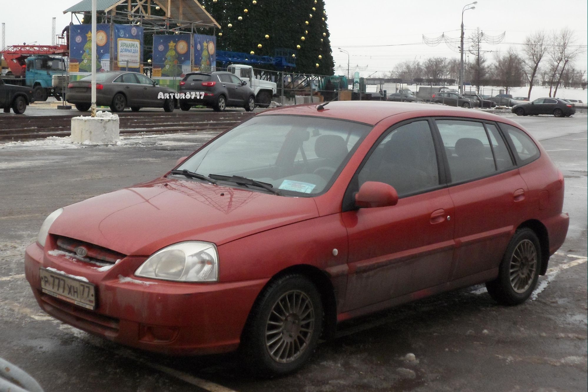 р 777 хн 77, Kia Rio 