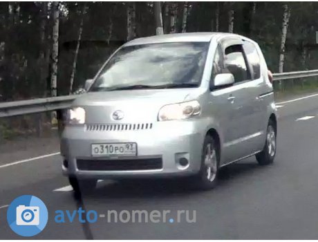 о310ро93, Toyota Porte