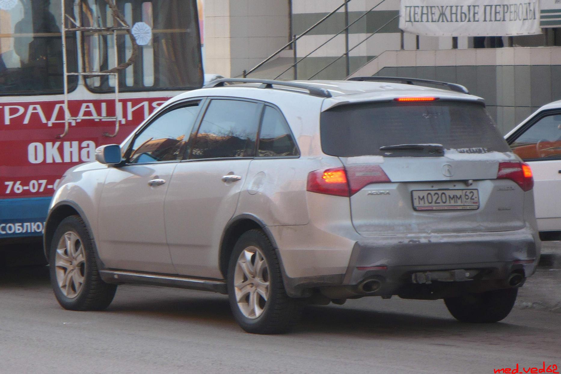 м 020 мм 62, Acura MDX 2nd gen (YD2), 2006–2013