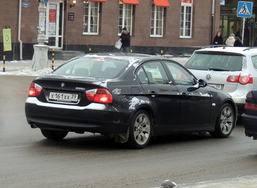 х 161 хх 39, BMW 3 Series 5th gen Sedan (E90), 2005–2011