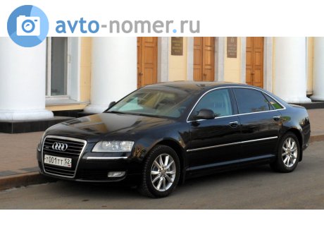 т001тт52, Audi A8