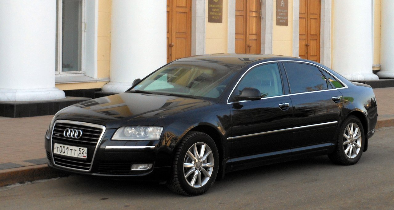т 001 тт 52, Audi A8 2nd gen (D3/4E2/4E8), 2002–2010