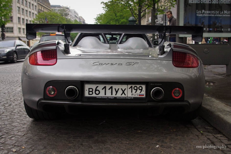 в 611 ух 199, Porsche Carrera GT 1st gen (980), 2003–2006