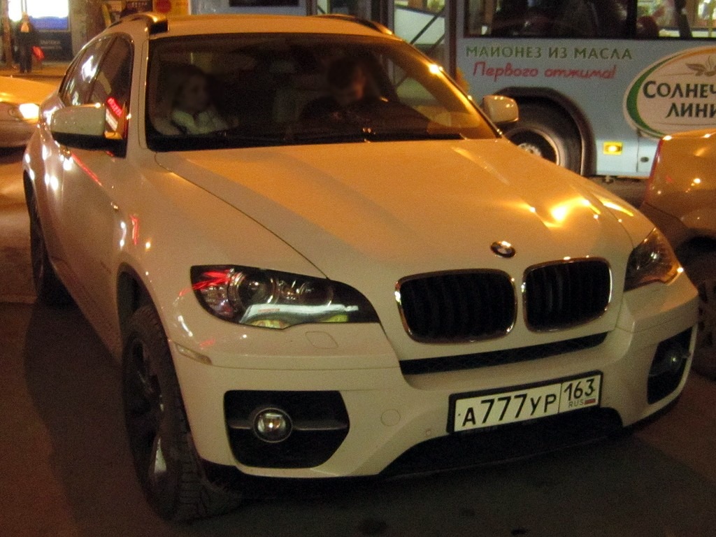а 777 ур 163, BMW X6 1st gen (E71), 2008–2014