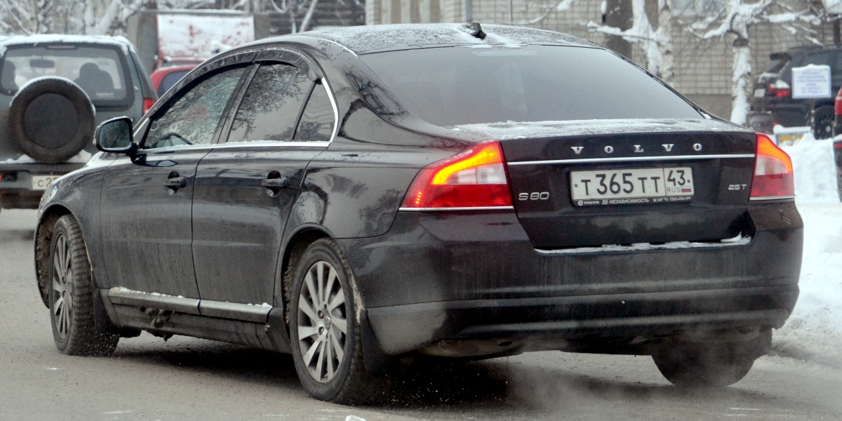 т 365 тт 43, Volvo S80 2nd gen to be resorted