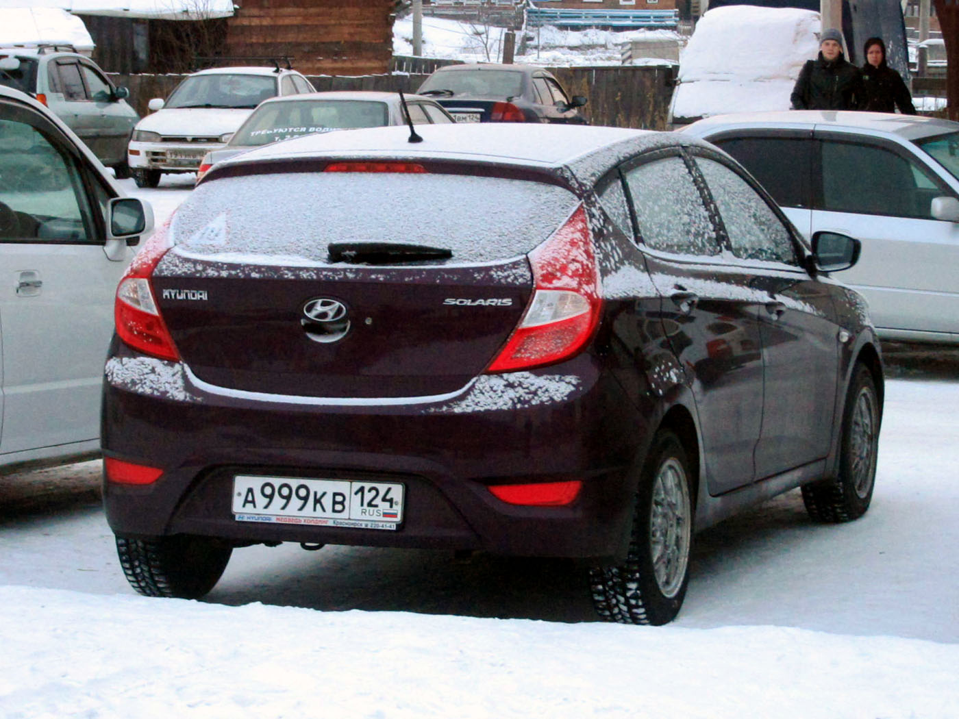 а 999 кв 124, Hyundai Solaris 