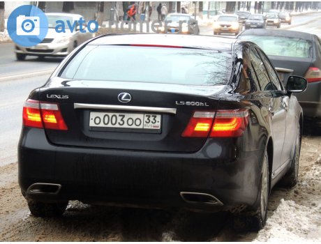 о003оо33, Lexus LS