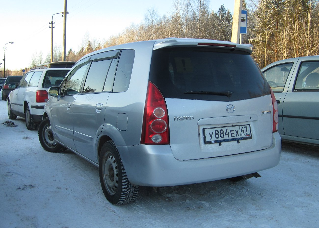 у 884 ех 47, Mazda Premacy 1st gen (CP; Global-market), 1999–2005